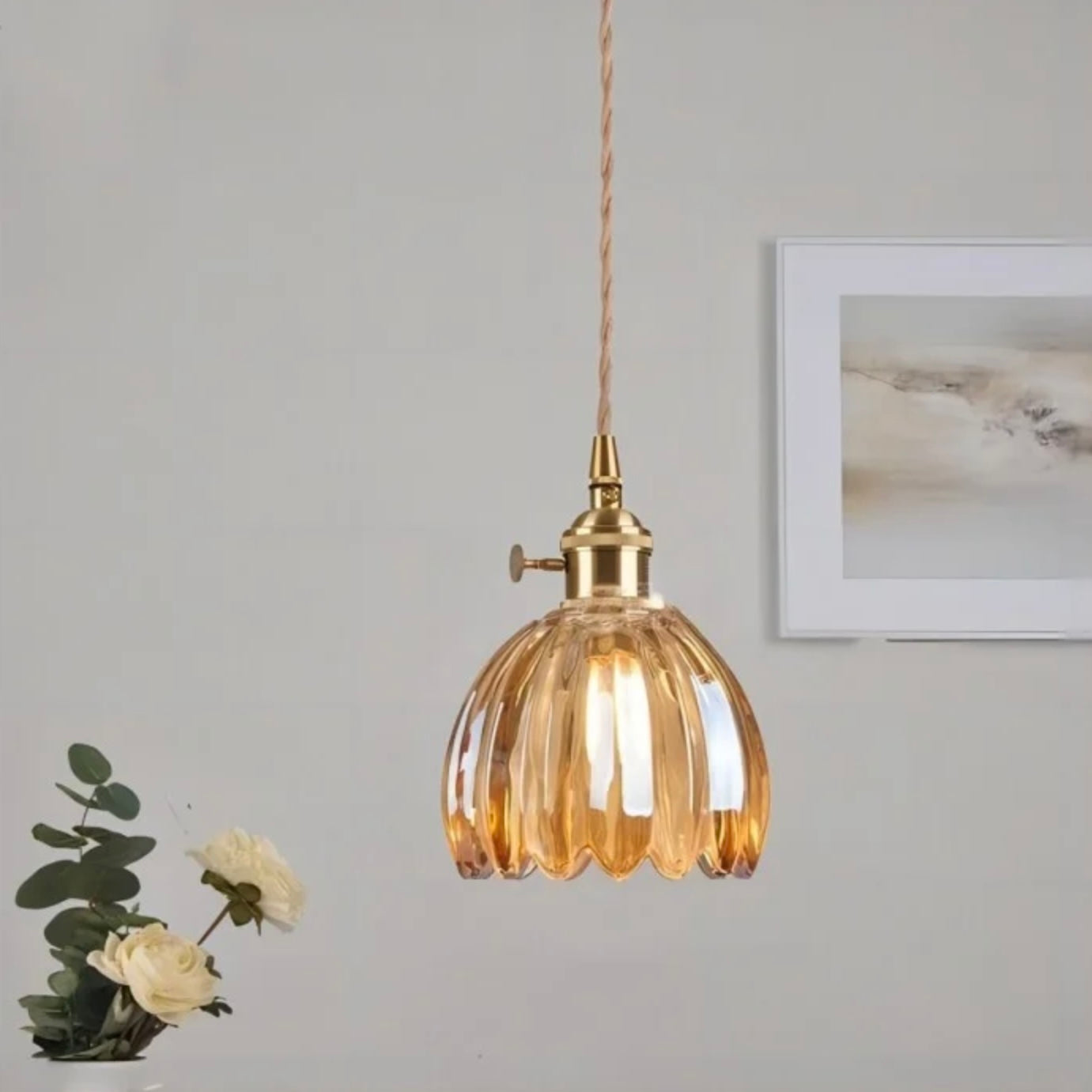Honey Flower Pendant Lamp