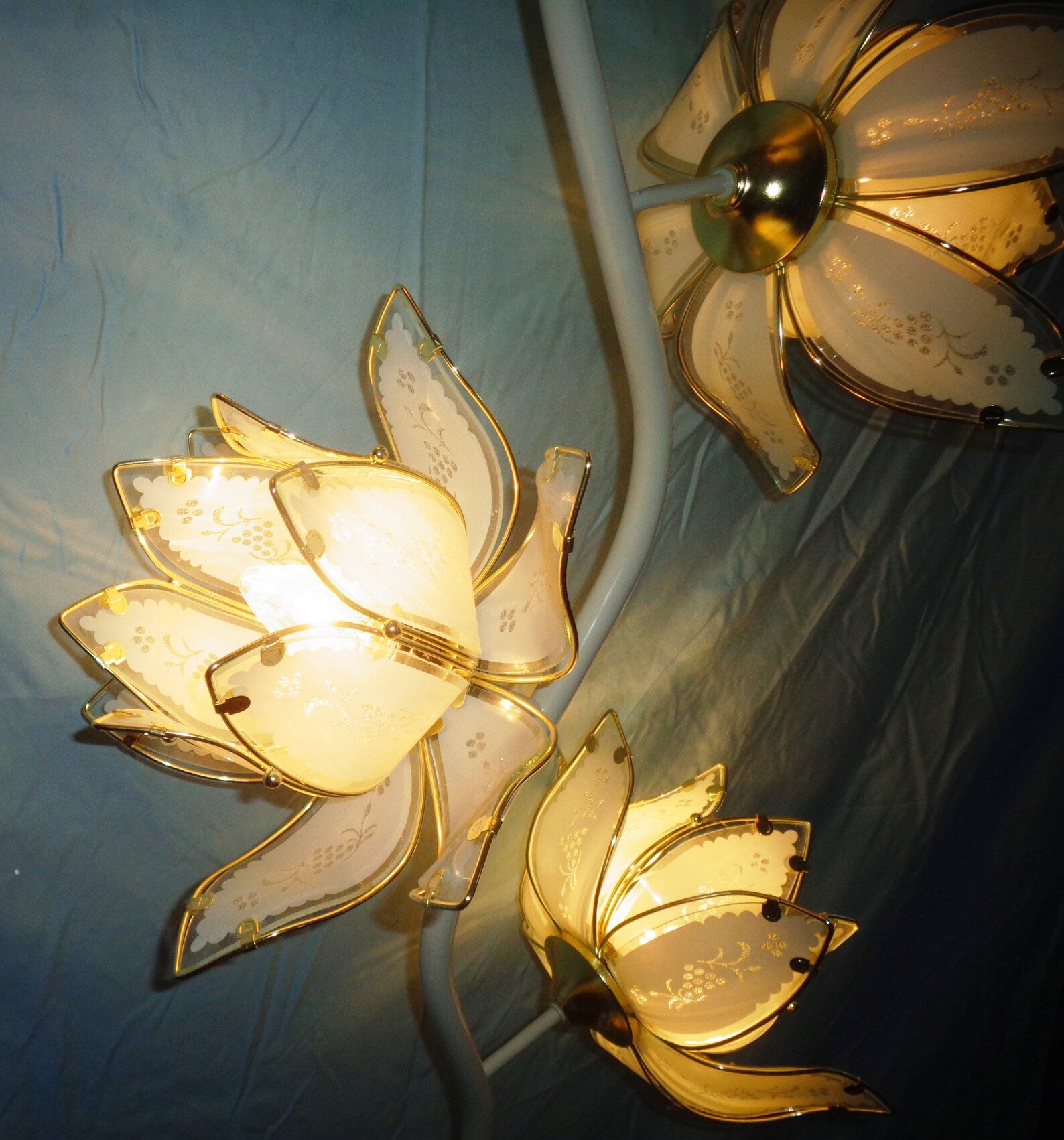 Light Lotus Flower Floor Lamp
