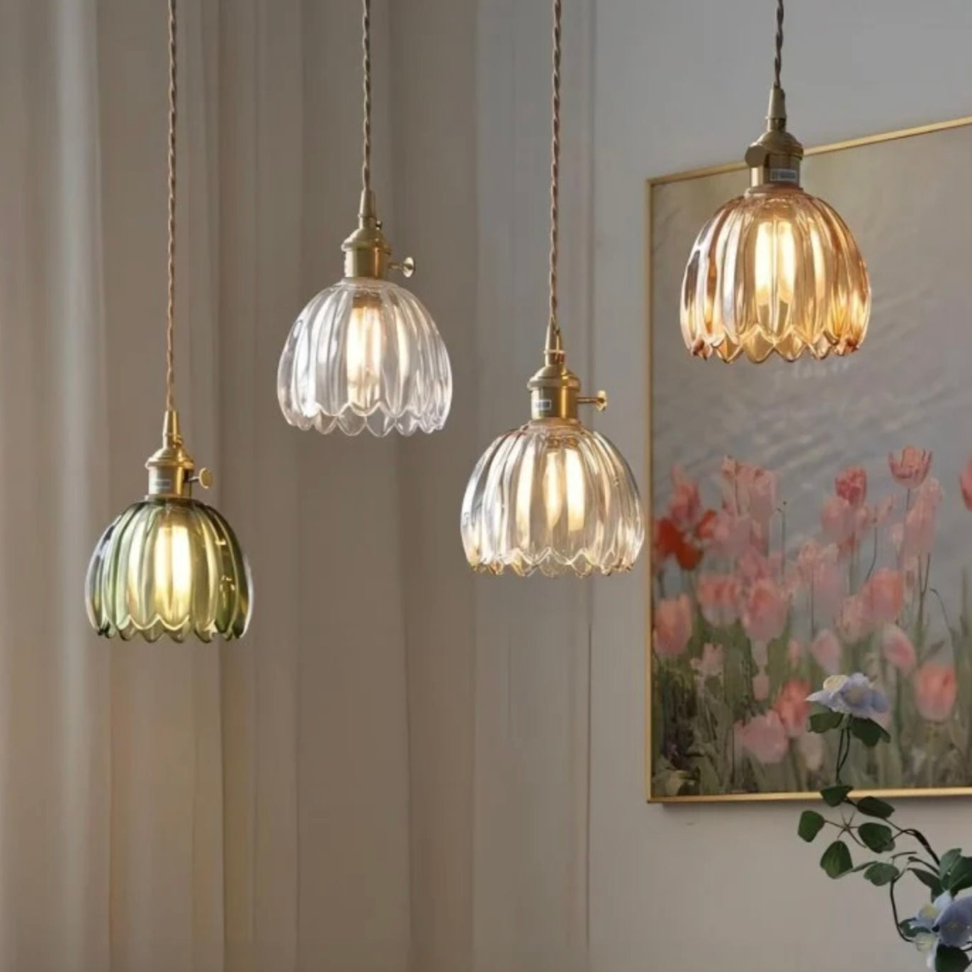 Honey Flower Pendant Lamp