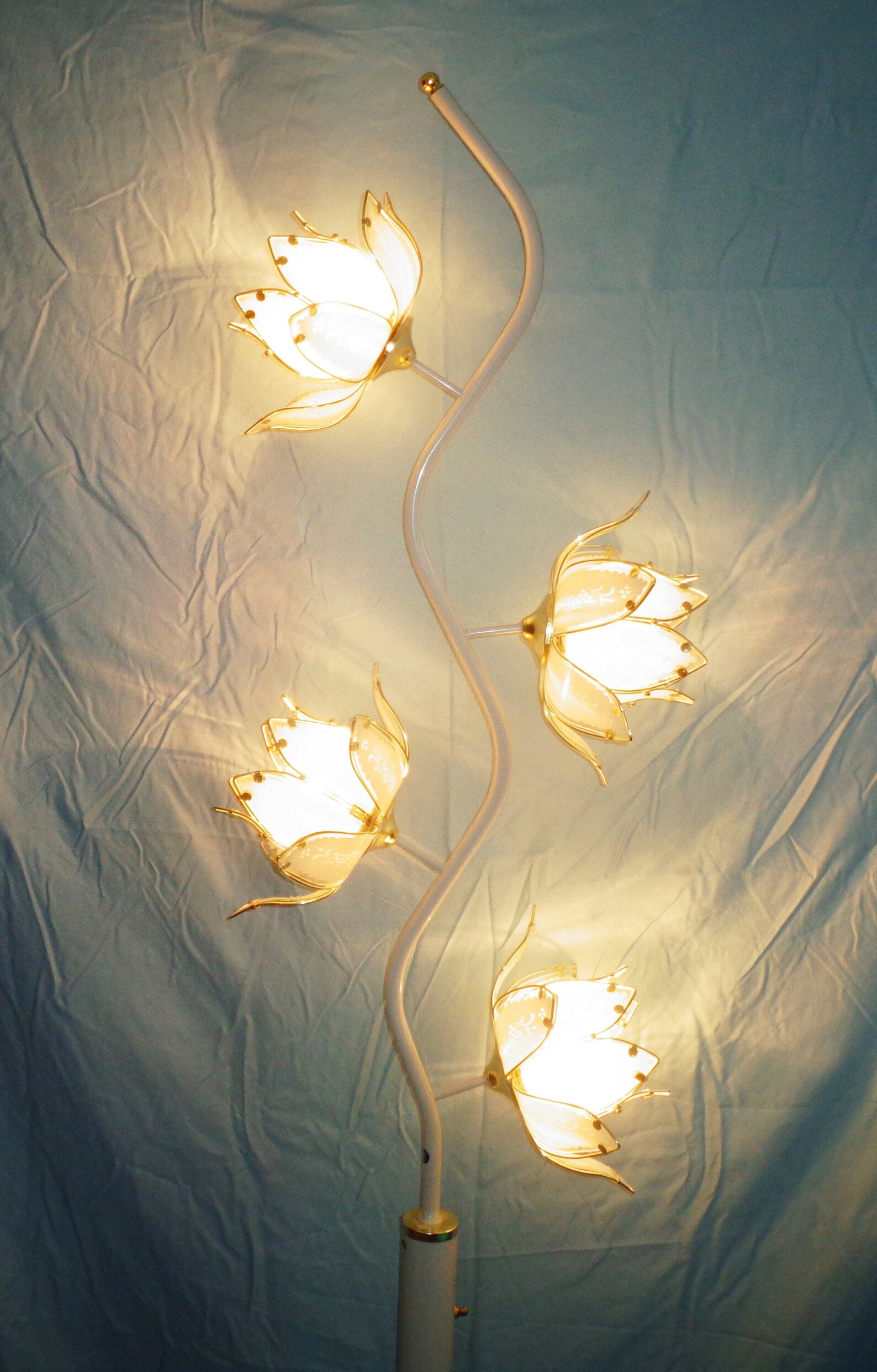 Light Lotus Flower Floor Lamp