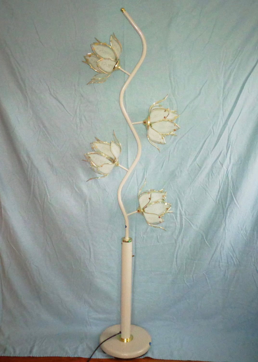 Light Lotus Flower Floor Lamp