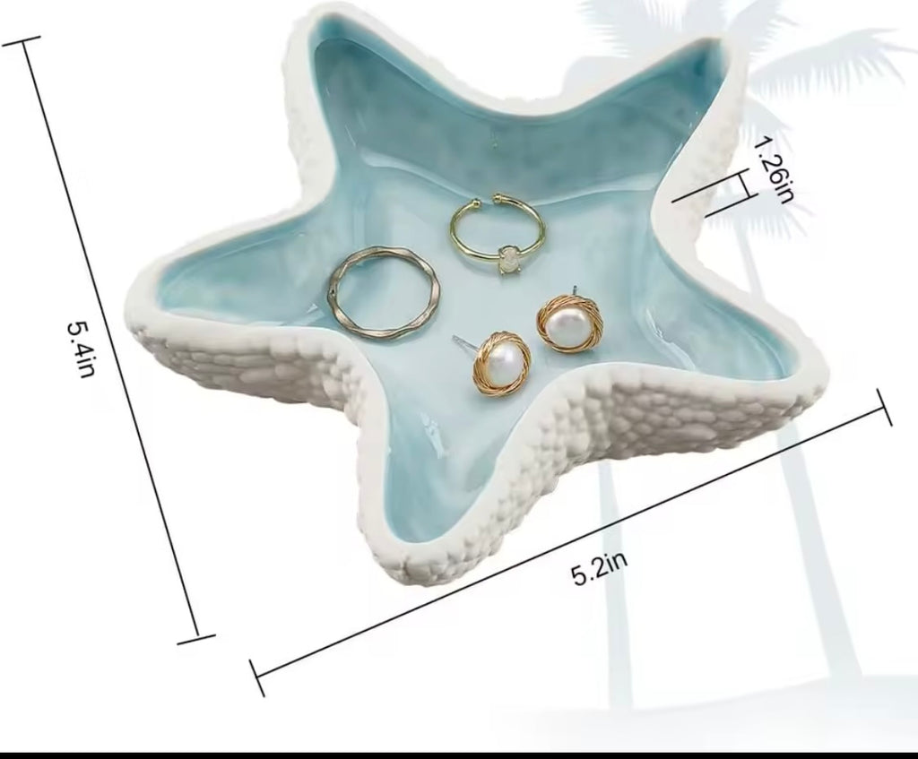 Starfish Jewellery Dish