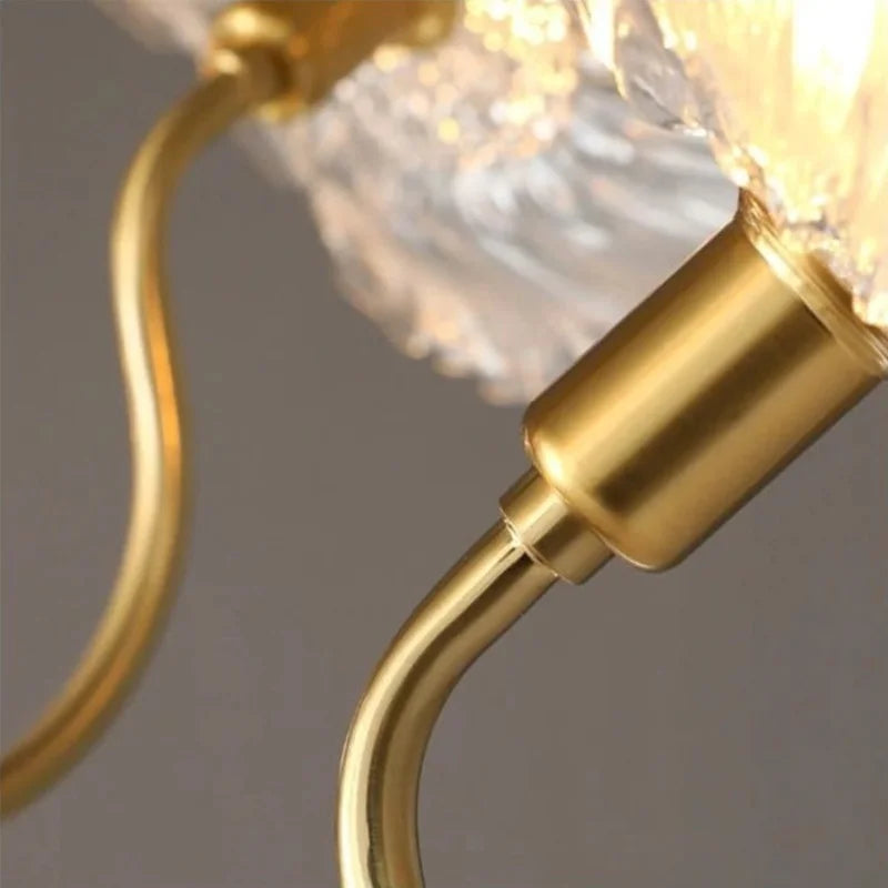 5 White Morning Glory Pendant Lamp